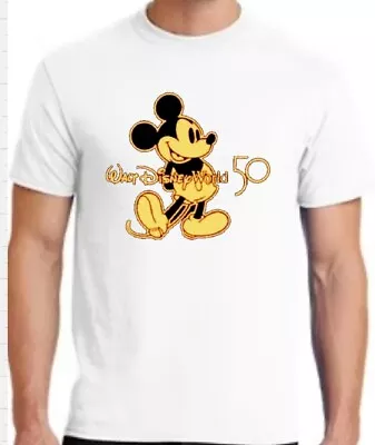 Mickey Mouse Walt Disney World 50th Anniversary T Shirt /XSMALL THRU 2XL • $22
