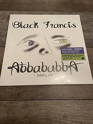 Black Francis - Abbabubba RSD Split Black & White Vinyl Sealed New Pixies • £15.99