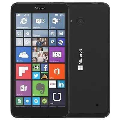 $49 • Buy Microsoft  Lumia 640 4G/LTE - 8GB - Black - Unlocked - Excellent Condition