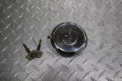 1982 Honda Cm250c Fuel Tank Gas Cap With Key---minor Rust And Pitting In Chrome • $34.95