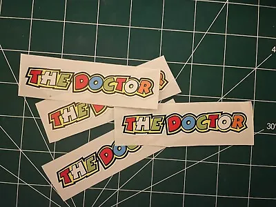 THE DOCTOR Stickers X4 Printed Rossi Fumi 46  The Doctor  Style • £3