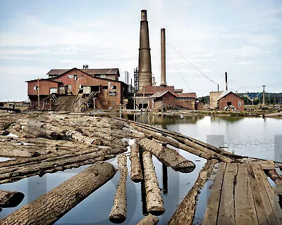 1905 Dead River Sawmill Marquette Michigan 14 X 11   Photo Print • $16.96