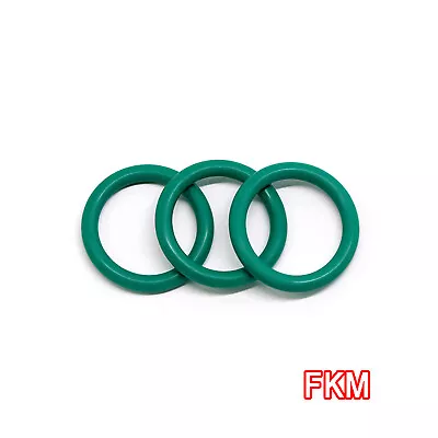 2.4mm FKM Fluorine Rubber O Rings 8mm-60mm OD Seal Oil Resistant HIGH TEMP 260℃ • $4.79