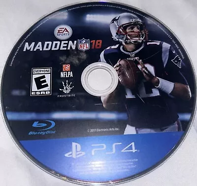 Madden NFL 18 - Sony PlayStation 4 Disc Only Tested • $2.54