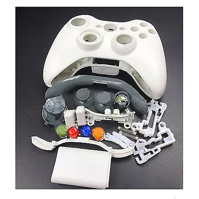 For Xbox 360 Wired/Wireless Controller Full Shell Cover Buttons Mod Replacement • $19.01