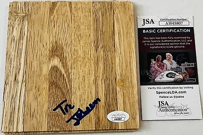 Tre Johnson Signed 6x6 Parquet Floorboard Nba Basketball Jsa Coa • $73.79