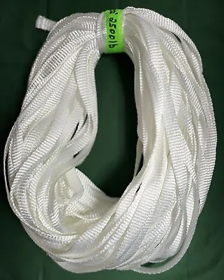 3/4” X 100ft 2500LB Tensile Mule Tape Polyester Pull Tape Flat Rope Webbing • $15.95