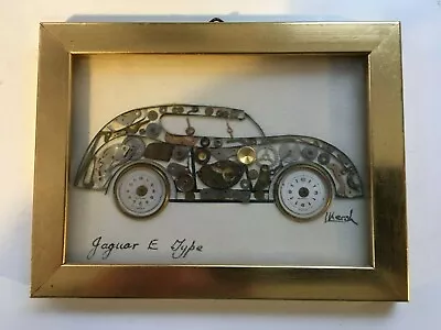 Jaguar E Type Car Collage By L. Kersh • $20