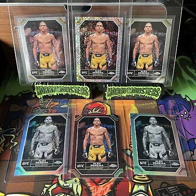 2024 Topps Chrome UFC Alex Pereira $260 TOPPS BUY BACK GUARANTEED! 6 Card Lot🥵 • $102.50