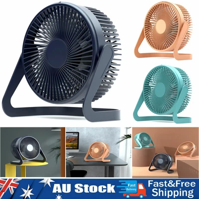 $27.89 • Buy Rotating USB Desk Fan Portable Nightstand Tabletop Cooling Device Quiet Mini Fan