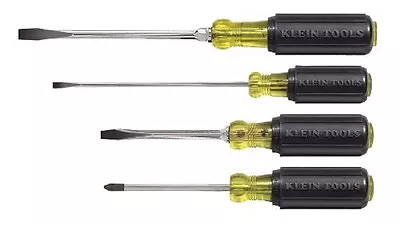 Klein Tools 85105 Screwdriver Set Slotted And Phillips 4-Piece • $40.99