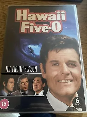 Hawaii Five-0: The Eighth Season DVD - Jack Lord -RARE-Cert 15-6 Disc-Free P&P • £24.95