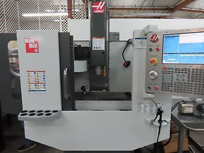 HAAS MINI MILL CNC Machining Center / Probe And 4th Axis Drive • $29500