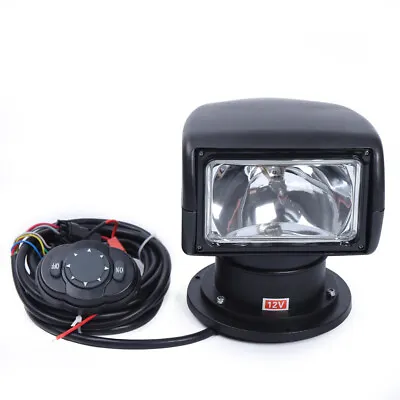 $109.25 • Buy 12V Marine Car Truck Remote Control Spotlight Boat Search Light Spot Light 100W