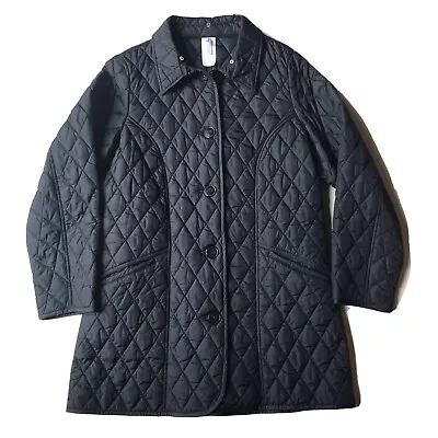 $28 • Buy Jockey Person To Person Women's Long Sleeve Botton Front Quilted Jacket Sz M