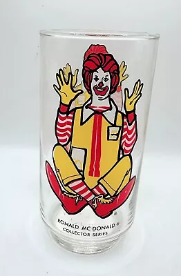 1977 McDonald's Collector Series Glass Ronald McDonald - Vintage EUC! • $15