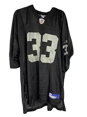 Vintage Oakland Raiders Dominic Rhodes Reebok Football Jersey Size 2XL • $28.88