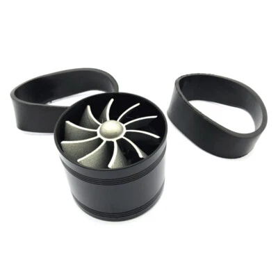 $22.09 • Buy US Air Intake Turbonator Single Fan Engine Gas Fuel Saver Turbine Charger Parts