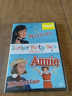Slumber Party Pack Annie / Madeline / Matilda DVD New Sealed  • $7.25