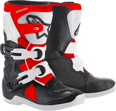 Alpinestars Tech 3S Kids Boots Motorcycle Street Bike Dirt Bike • $303.41