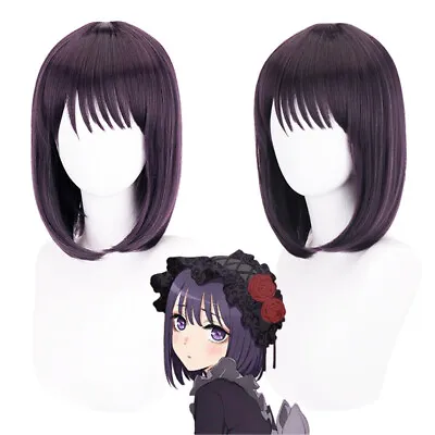 Anime My Dress-Up Darling Kitagawa Marin Cosplay Wig Short Hair Lolita Maid New • £20.03