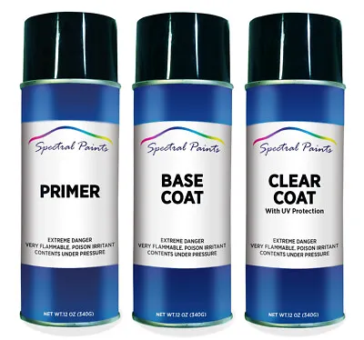 For Mazda 16W Black Mica Aerosol Paint Primer & Clear Compatible • $62.99