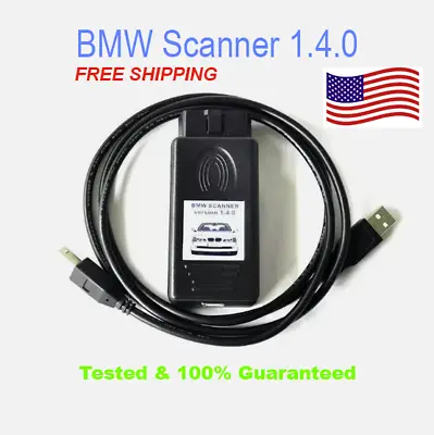 PASoft BMW Scanner 1.4.0 OBDII Adapter + Software (for: E38 E39 E46 & E53) • $34.99