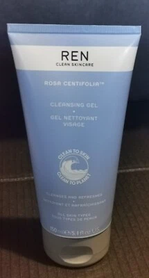 £10 • Buy REN Clean Skincare Rosa Centifolia Cleansing Gel 150ml Rose Facial RRP£25