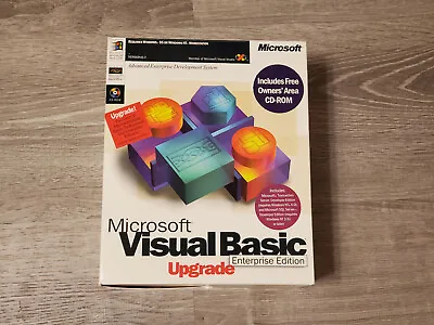 Microsoft Visual Basic Enterprise Edition 5.0 Upgrade Box Set With KEYS • $62