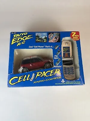 Taiyo Edge R/C Cell Racer Radio Control Red  USA Classic Mini Cooper 2001 New • $47.87