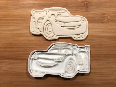 Lightning Mcqueen 009 Biscuit Cookie Cutter Fondant Cake Decorating UK Seller • £6.94