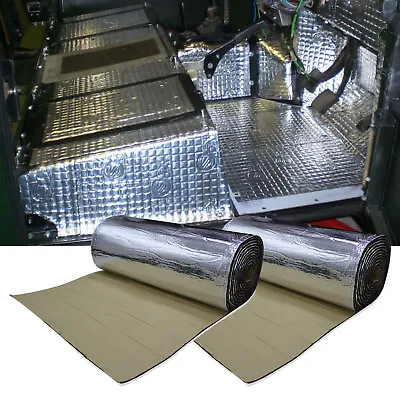 160 X 39  Sound Heat Proofing Car Auto Sound Deadener Insulation Underlay Mat • $59.99