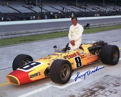 Larry Dickson Autographed 1970 Indy 500 8x10 Photo • $9.99