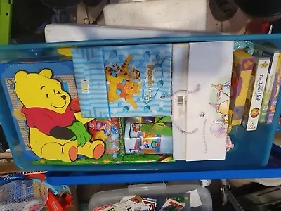 Bulk  Winnie The Pooh & FriendsEeyore.Tigger  In Container Merchandise .Used. • $45