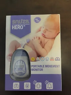$49 • Buy Snuza Hero SE Portable Baby Movement Monitor Wearable Device Alarm Vibration 