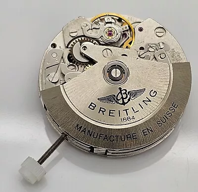 Vintage Breitling B13 ETA Valjoux 7750 Automatic Chronograph Movement Navitimer • $299