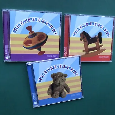 HELLO CHILDREN EVERYWHERE TV Pop 3xCD Chipmunks Mel Blanc Ken Dodd Benny Hill UK • £24