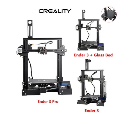 $109.99 • Buy AU Creality Ender 3/Ender 3 Pro 3D Printer 220X220X250mm DC 24V 1.75mm PLA Lot 
