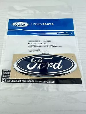 E-150 E-250 E-350 F-250 F-350 Excursion Ford Oval Blue Tailgate EMBLEM New OEM • $26.74