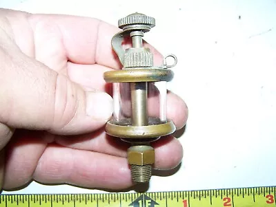 DT WILLIAMS TAMARACK #00 Brass Oiler Hit Miss Gas Steam Engine Tractor Motor WOW • $45.95