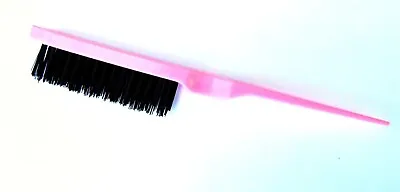 Back Combing Brush Hair Teasing Hair Styling Hairdresse Curling Pink  Brush UK • £2.45