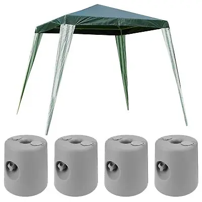 4 X Gazebo Foot Leg Pole Anchor Tent Weights Market Marquee Stall Weighted Feet • £24.99