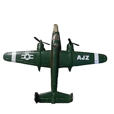 Sky Masters Die Cast B-25J AJZ Green Airplane Toy Maisto Mighty Motors • $8.99