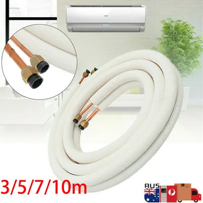 3/10m Insulated Copper-aluminum Pipe Shunt Air Conditioning Pipe Fittings ToCoil • $99.57