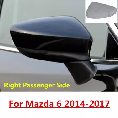 Black Right Passenger Side Rearview Mirror Cover Cap For Mazda 6 2014-2017 • $27.54