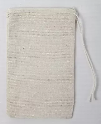 500 (3x5) Cotton Muslin Drawstring Bags Original Mill Cloth • $138