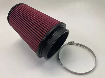 RED Volant 5117 Cold Air Intake CAI Replacement Air Filter 5  Inlet 8  Tall • $59.95