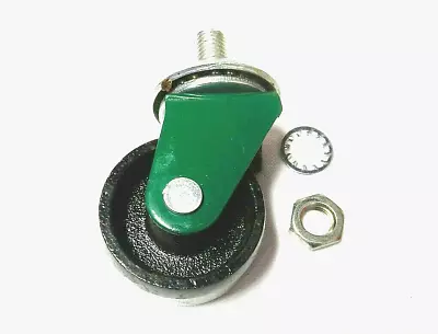 Swivel Caster For 3 Or 3 1/2 Ton Floor Jack -5/8  Stud Type With Lock Nut + Wash • $29.49