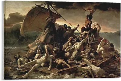 The Raft Of Medusa 1819 Picture Print Wall Art Poster Painting Canvas Posters • $23.90