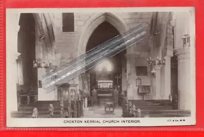 Croxton Kerrial Church Leicestershire Rp Publ Towne Melton Mowbray C1925 • £6